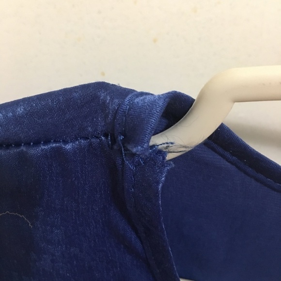 NWT Blue Midi Dress Short Sleeves - Picture 9 of 9